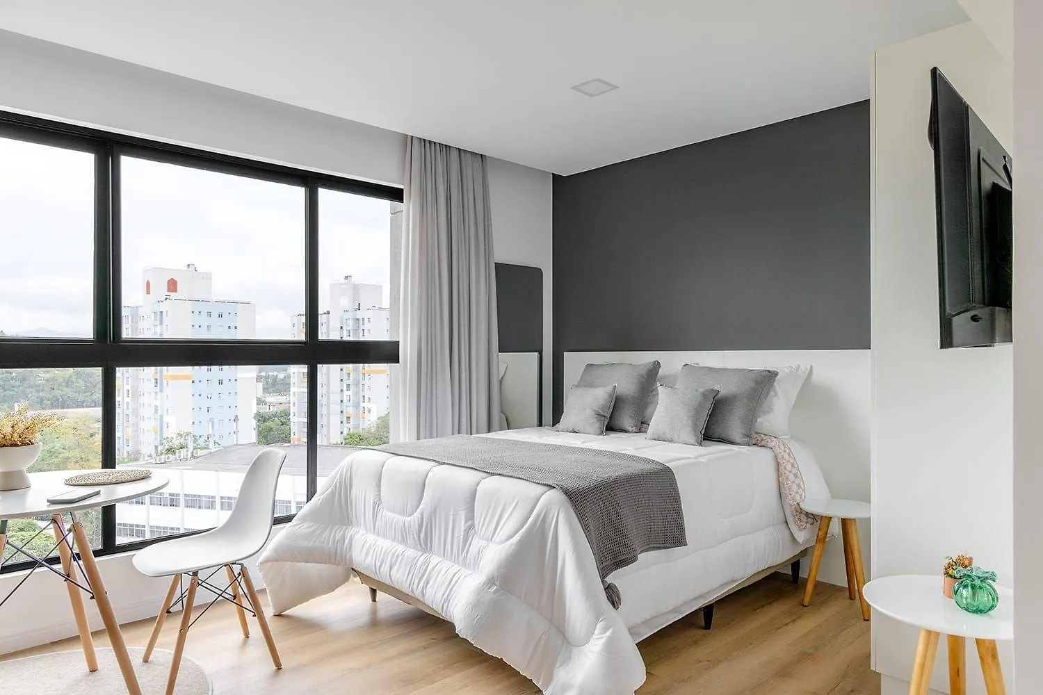 Loft Up 509 | Mobiliado | Wifi | Piscina | Vaga Lejlighed Blumenau